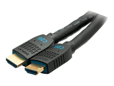 C2G 20ft Ultra Flexible 4K Active HDMI Cable Gripping 4K 60Hz - In-Wall M/M - HDMI-kabel med Ethernet - HDMI han til HDMI han - 6.1 m - lajittelu -... C2G 20ft Ultra Flexible 4K Active HDMI Cable Gripping 4K 60Hz - In-Wall M/M - HDMI-kabel med Ethernet - HDMI han til HDMI han - 6.1 m - lajittelu -...