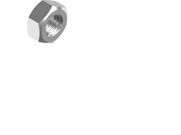 WASI Møtrik 8 mm din 934 rustfri 316 - (500 stk.)