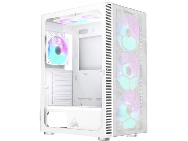 Montech - - sidepanel med vindu - USB/lyd