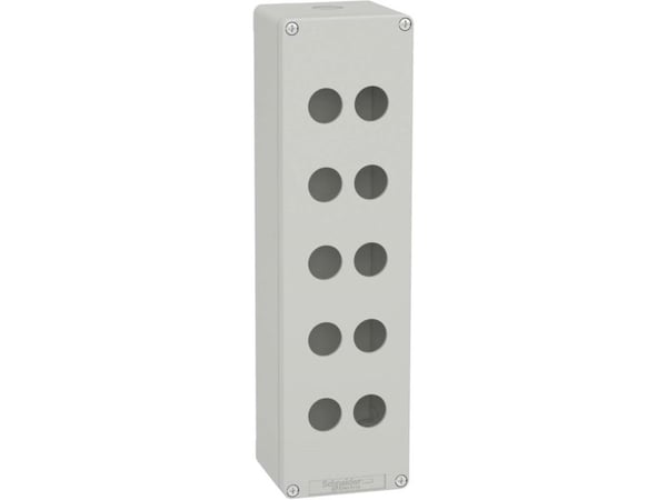 Schneider Harmony XAP CONTROL hytti tyhjä harmaa 10 XAPD5510 paikkaa XAPD5510
