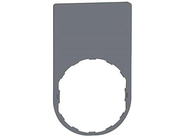 Schneider Electric ZBYP6101C0, Harmaa, Muovi, Harmony XB4Harmony XB5, 5 g, 1 mm, 150 mm