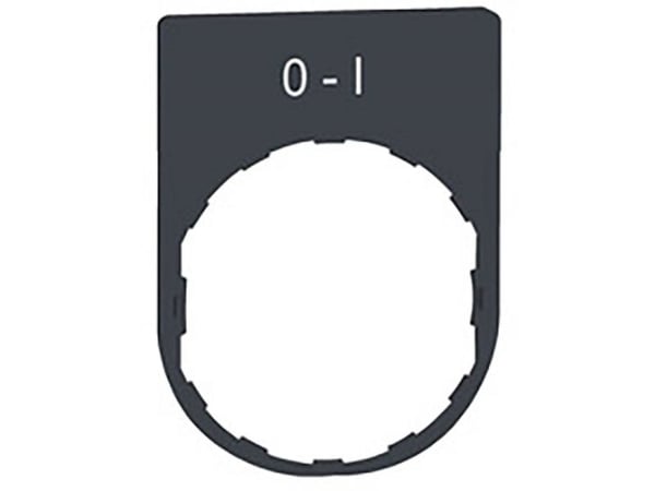 Schneider Electric ZBYP2178, plast, Harmony XB4Harmony XB5, 1g, 1mm, 150mm, 110mm