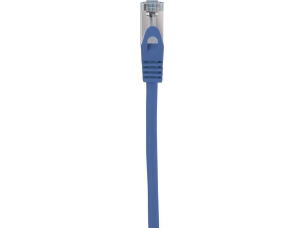 Renkforce RF-5047456, 0,25 m, Cat6a, S/FTP (S-STP), RJ-45, RJ-45, Blå