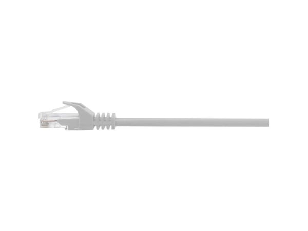 Renkforce RF-5047508 RJ45 verkkokaapeli, patch-kaapeli CAT 5e U/UTP 0,50 m harmaa lukitussuojalla 1 kpl