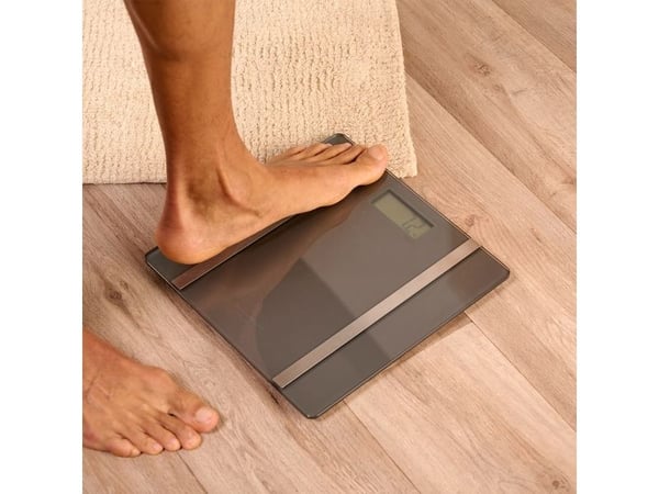 Taurus Inception Precission, elektronisk personvekt, 180 kg, 100 g, grå, 3 kg, kg, lb