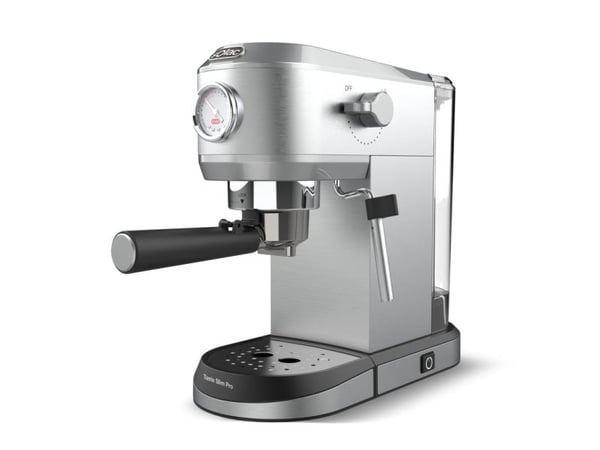 Solac Taste Slim Pro, Espressomaskin, 1 l, Malt kaffe, 1350 W, Rustfritt stål