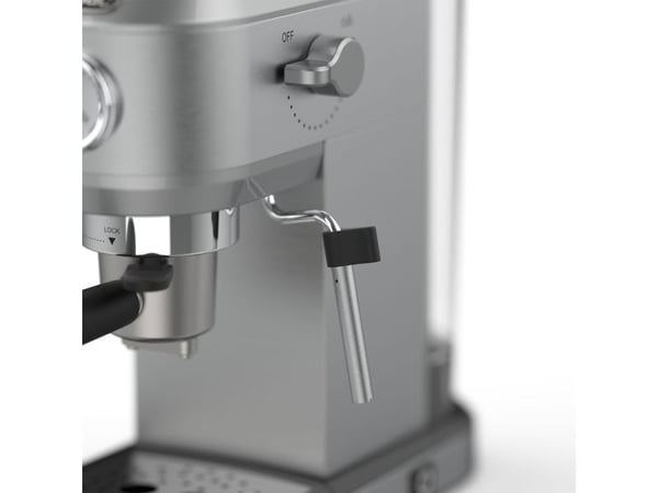 Solac Taste Slim Pro, Espressomaskin, 1 l, Malt kaffe, 1350 W, Rustfritt stål