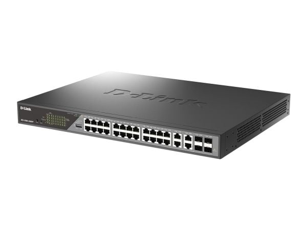 D-Link DSS 200G-28MP - Switch - Hanterad - Rackmonterbar