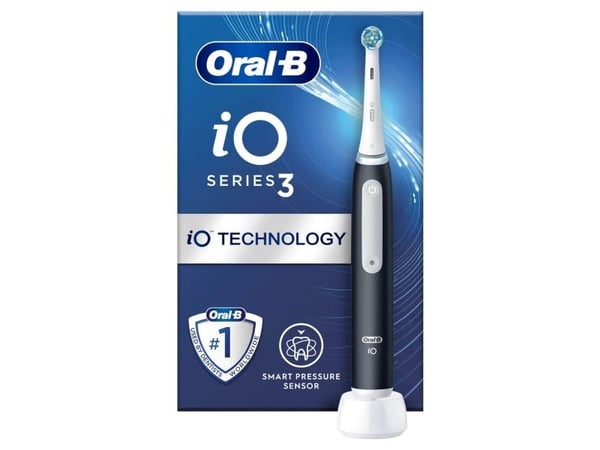 Braun Oral-B iO3 elektrisk tannbørste matt sort (iO3 Matt Black)