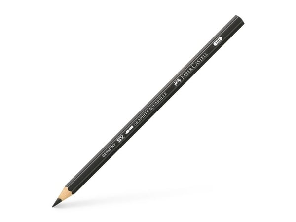 Faber-Castell GRAPHITE AQUARELLE - Blyant - grafitt - 2B, 4B, 6B, 8B, HB - 3.3 mm (en pakke 5)