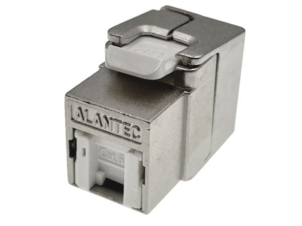 Alantec RJ45 keystone moduuli cat.6A PoE+ STP