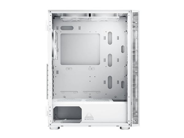 Montech X3 Mesh Midi-Tower, RGB, Tempered Glass -weiß