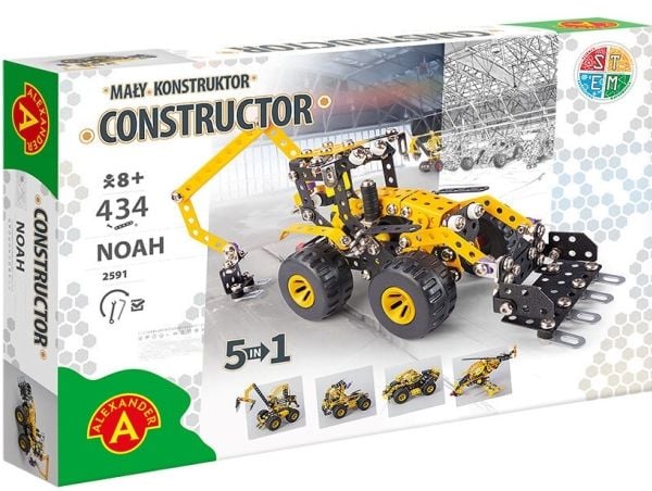 Constructor Pro NOAH 5-in-1 metallirakennussarja