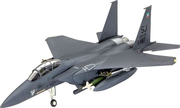 Revell 63972 Model Kit F-15E Strike Eagle & B 1:144 Målestokk 120 År