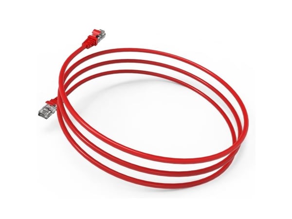 Inca CAT6 RJ45 2 m, 2 m, Cat6, U/UTP (UTP), RJ-45, RJ-45, Rød