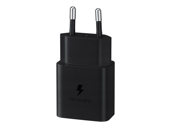 Samsung EP-T1510 - Strømadapter - 15 watt - 2 A - PD (USB-C) - svart