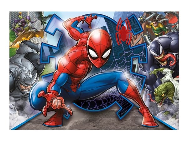 Clementoni Puslespill 104 brikker Super Color - Spider-Man