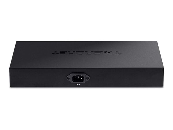 TRENDnet TPE-1021WS - Switch - smart - 8 x 10/100/1000 (PoE+) + 2 x 10/100/1000/SFP - stasjonær, rackmonterbar - PoE+ (130 W) - TAA-samsvar