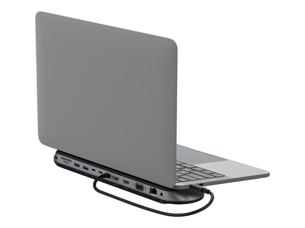 Belkin CONNECT Universal USB-C 11-in-1 Pro Dock - Dokkingstasjon - USB-C - 2 x HDMI, VGA - 2.5GbE