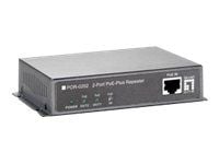 LevelOne POR-0202 - Repeater - 100Mb LAN - 10Base-T, 100Base-TX - 2 portar - RJ-45 / RJ-45 - upp till 100 m