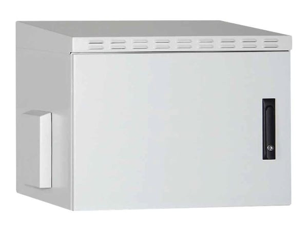 Digitus DN-19 07U-6/6-I-OD - Skap - veggmonterbar - grå, RAL 7035, pulverbelegg - 16U - 19"