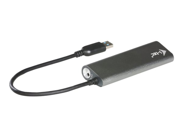 i-Tec USB 3.0 Metal Charging HUB - Hub - 4 x SuperSpeed USB 3.0 - stasjonær