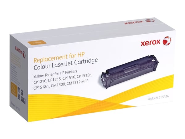 Xerox Värikasetti, keltainen. Vastaa tuotetta HP CB542A. Yhteensopiva avec HP Colour LaserJet CM1312 MFP, CM1525, CP1515N, CP1518N-tulostimen kanss...
