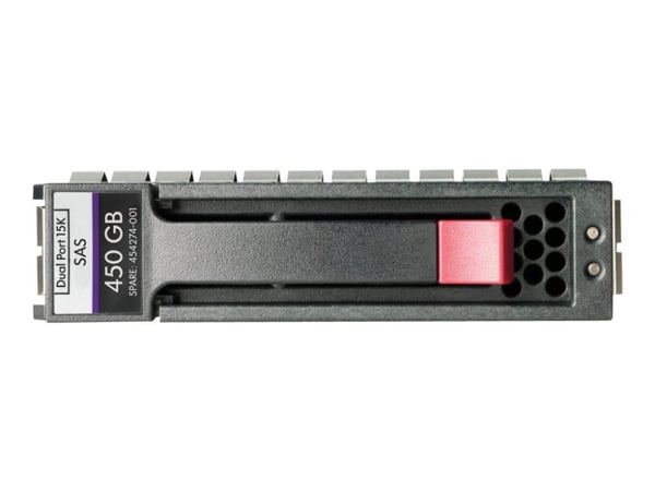 HPE Dual Port Enterprise - Harddisk - 450 GB - hot-swap - 3.5" LFF - SAS - 15000 rpm