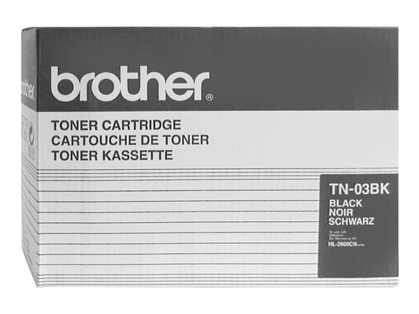 Brother - Svart - original - tonerpatron - for Brother HL-2600CN