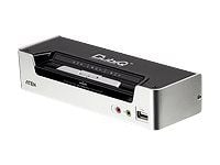 ATEN CubiQ CS1792 USB 2.0 HDMI KVMP Switch - Omkopplare för tangentbord/video/mus/ljud - 2 x KVM/ljud - 1 lokal användare - skrivbordsmodell