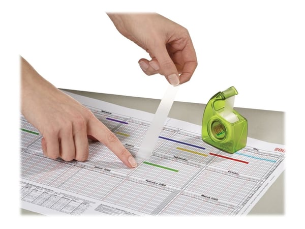Tesa Easy Cut - Dispenser - håndholdt - grønn