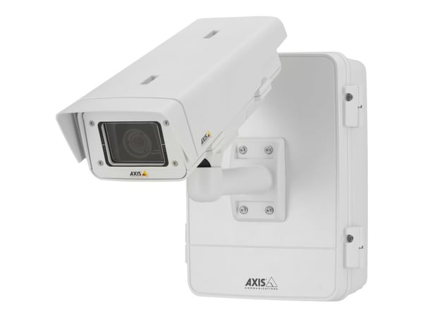 AXIS T98A16-VE - Skåp - väggmontering - vit - för AXIS P1385-E