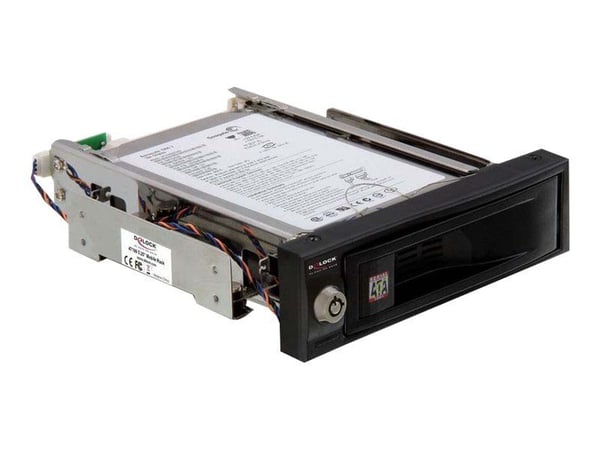 Delock 5.25 Mobile Rack for 3.5 SATA HDD - Bevegelig lagerrack - 3.5"
