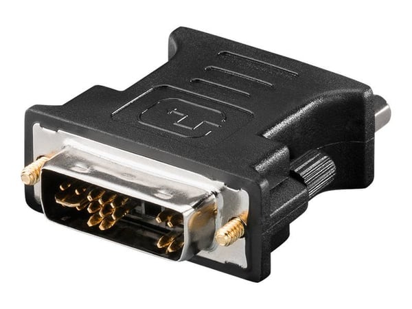 goobay - VGA-adapter - HD-15 (VGA) (hunn) til DVI-A (hann) - tommelskruer