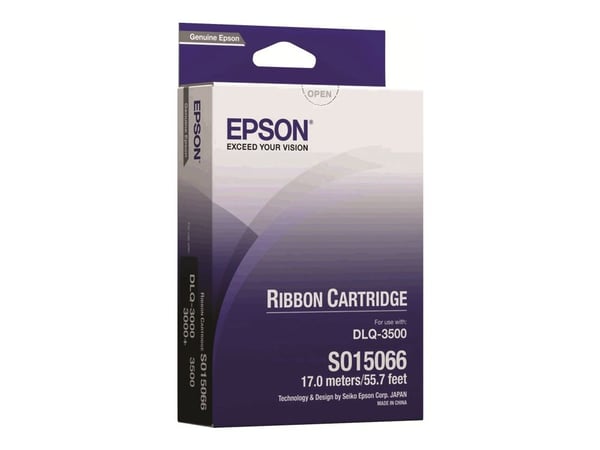Epson - Svart - 16.75 m - stoffbånd for skriver - for DLQ 3000, 3000+, 3500, 3500II, 3500IIN