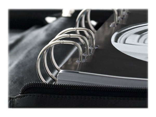 Chronoplan Compact Mobile - Organiser - A5 - musta - nappanahka, naudannahka