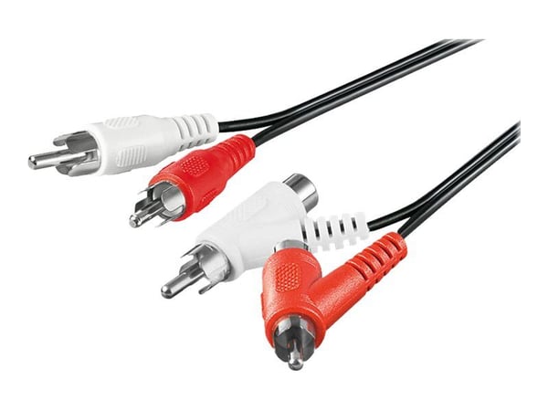 goobay AVK 214-0150 - Lydkabel - RCA x 2 hann til RCA x 2 - 1.5 m