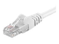 goobay - Nettverkskabel - RJ-45 (hann) til RJ-45 (hann) - 1 m - UTP - CAT 6 - formstøpt - hvit