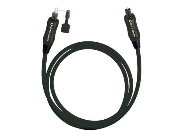 Oehlbach Opto Star 200 - Digital audiokabel (optisk) - TOSLINK hann til stereominijakk / TOSLINK hann - 2 m - svart