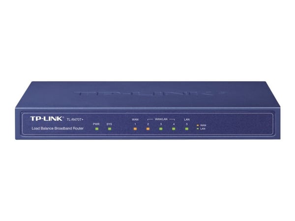 TP-Link TL-R470T+ - Ruter WAN-porter: 4