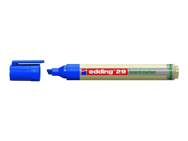 Whiteboardtusj edding 29 EcoLine assortert. 1-5 mm skrå spiss - med 4 stk.