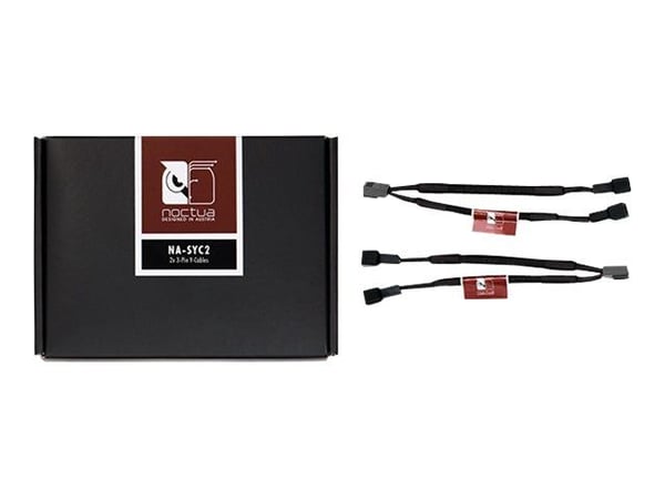 Noctua - Viftestrømsplitter - 3 pin internstr (hunn) til 3 pin internstr (hann) - 11.5 cm