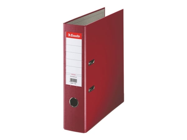 Esselte Economic spak perm A4 75mm burgunder (11276)