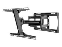 Peerless-AV Paramount PA762 - Monteringssett (leddelt veggmontering) - for flatpanel - glanssvart - skjermstørrelse: 39"-90" - veggmonterbar