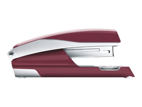 Leitz 5562 - Stiftemaskin - 30 ark / 3 mm - 24/6, 26/6 - plast, metall - granatrød