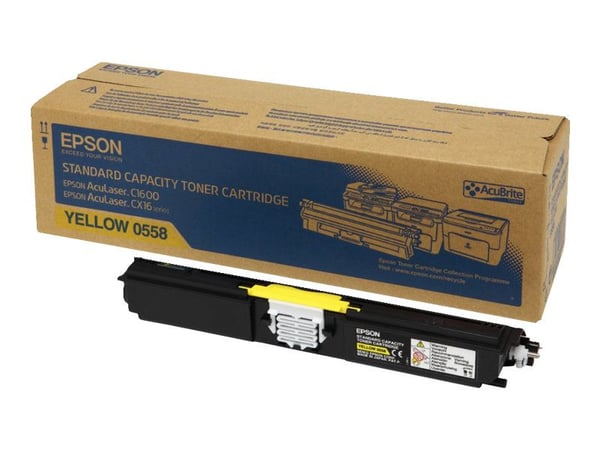 Epson - Gul - original - tonerpatron - for AcuLaser C1600, CX16, CX16DNF, CX16DTNF, CX16NF
