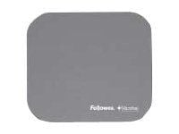 Fellowes Mouse Pad with Microban Protection - Musmatta - matt silver