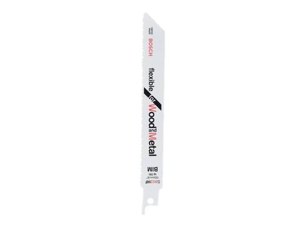 Bosch flexible for Wood+Metal S 922 DF - Sagblad - 5 deler - 12.7 mm - lengde: 150 mm - bredde: 19 mm