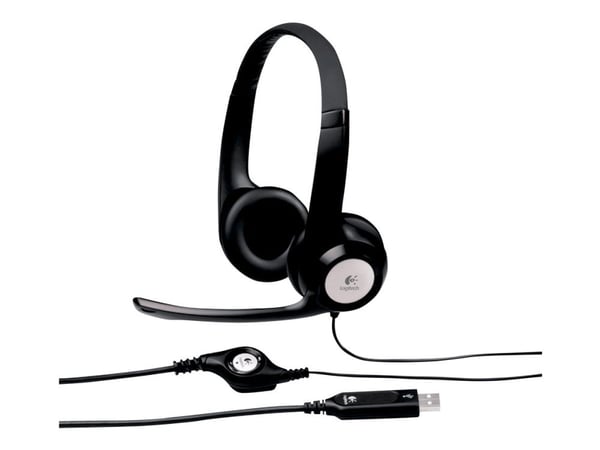 Logitech ClearChat Comfort USB - Hodesett - full størrelse - kablet