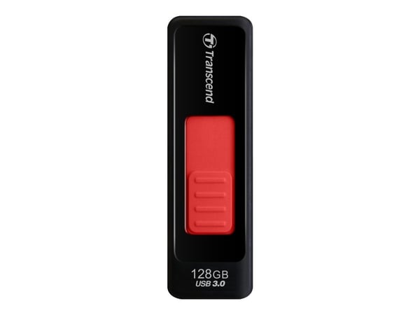 Transcend JetFlash 760 - USB-flashstasjon - 128 GB - USB 3.0 - svart